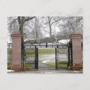 Entrance to Mellon Park, Pittsburgh Postkarte