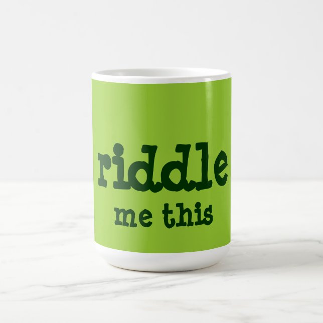 enträtseln Sie mich dieses Tasse (Mittel)