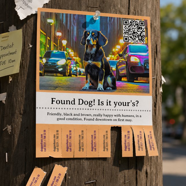 Entreißen der Dog-Vorlage Flyer (Von Creator hochgeladen)