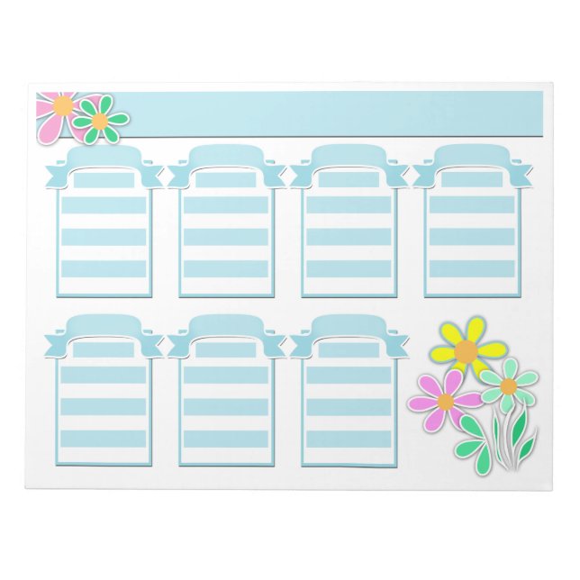 Entreißen Sie den Kalender, erschaffen Sie sich se Notizblock (Vorderseite)