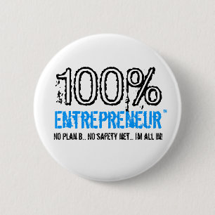 Entrepreneur™ Knopf 100% Button