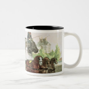 Entreprise Generale DES Omnibus', Zweifarbige Tasse