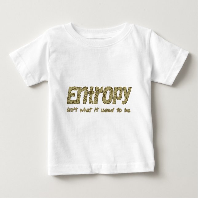 Entropie Baby T-shirt (Vorderseite)