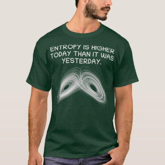 Entropie Thermodynamik Physik Lehrer Wissenschaft T-Shirt