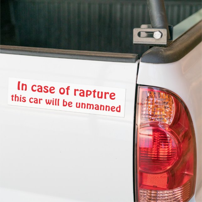 Entrückung Autoaufkleber (Auf Lkw)