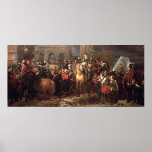 Entry of Henri IV into Paris, 22nd March 1594 Poster