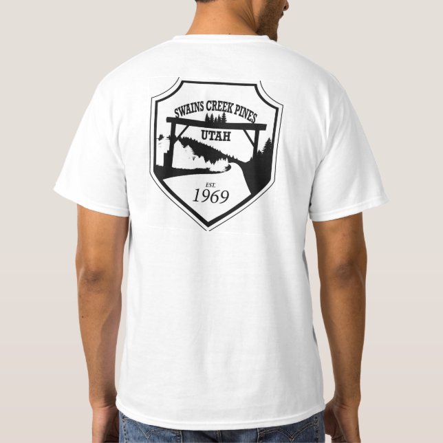 Entryway-Logo - Dunkles Logo - Rückseite T-Shirt (Rückseite)