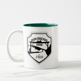 Entryway-Logo-Tasse Zweifarbige Tasse