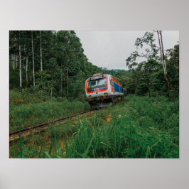Entsalzungszug Sri Lanka Poster
