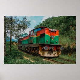 Entsalzungszug Sri Lanka Poster