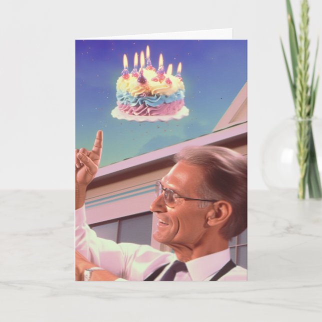 Entschärfung auf Ihrer Geburtstagskarte Karte (Vorderseite)