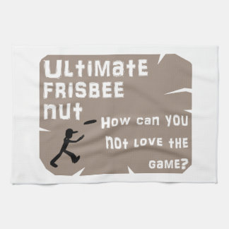Entscheidende Frisbee-Nuss Küchentuch