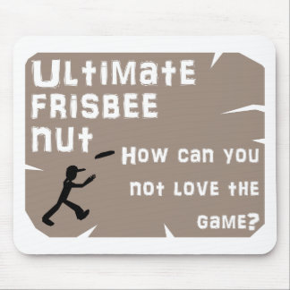Entscheidende Frisbee-Nuss Mousepad