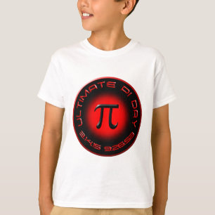 Entscheidender PU-Tag 2015 3.14.15 9:26: 53 (Rot) T-Shirt