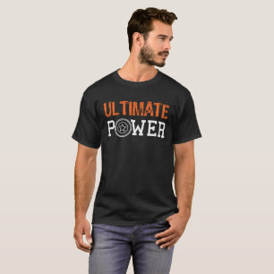 Entscheidendes Frisbee-Powergeschenk für T-Shirt