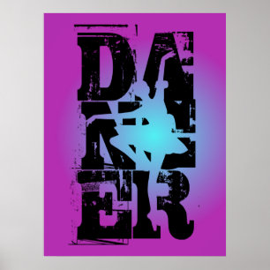 Entscheidendes Tänzer-Plakat Poster