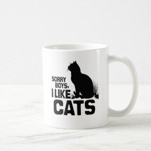 ENTSCHEIDUNG JUNGS ICH MAG KATZEN -.png Tasse