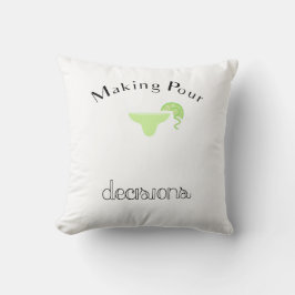 Entscheidungen mit Margarita Glass treffen Kissen