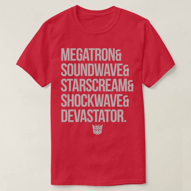 ENTSCHEIDUNGSLINEUP T-Shirt (Design vorne)