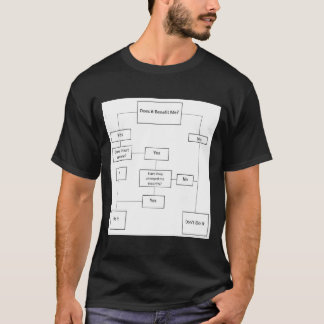 Entscheidungsstruktur-T-Shirt T-Shirt