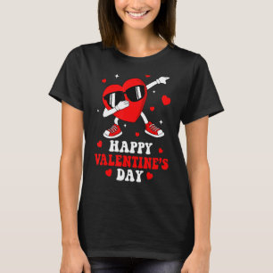 Entschlacken Herzsonnenbrille Happy Valentine's Da T-Shirt