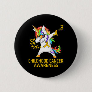 Entschlackung Einhorn Kinderkrebs-Sensibilisierung Button