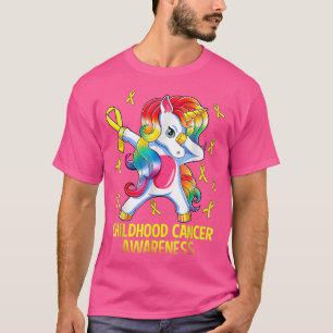 Entschlackung Unicorn Kinderkrebs Bewusstsein 1540 T-Shirt