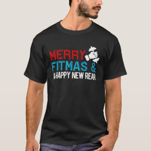 Entschließung der Fitness für neue Jahre T-Shirt