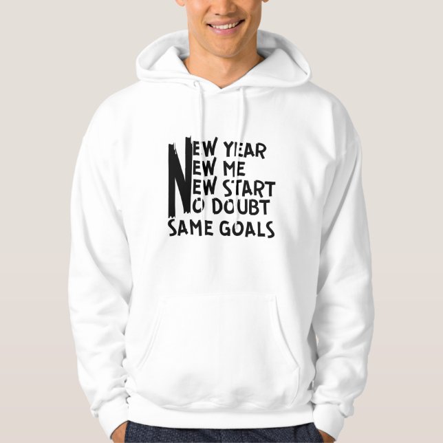 ENTSCHLIESSUNG IM NEUJAHR. HOODIE (Vorderseite)
