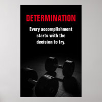 Entschlossenheit Bodybuilding Fitness Motivierend