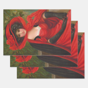 Entschlüsselung der viktorianischen Art Geschenkpapier Set