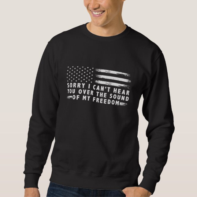 Entschuldige, dass ich dich nicht über den Klang m Sweatshirt (Vorderseite)
