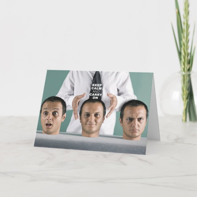 Entschuldige, dass ich meine Kopfkarte verloren ha Karte (Vorderseite)