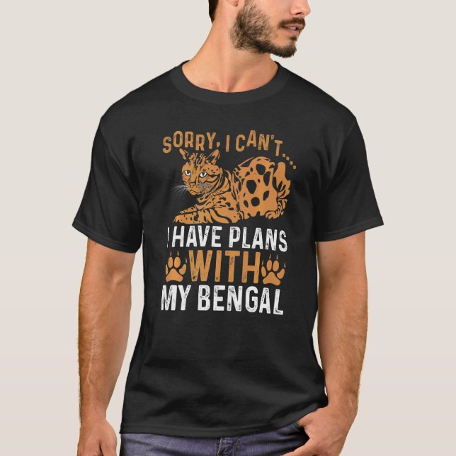 Entschuldige, dass ich mit meinem Bengalischen Ben T-Shirt (Vorderseite)