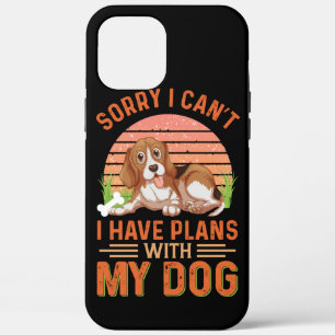 Entschuldige, dass ich mit meinem Hund keine Pläne Case-Mate iPhone Hülle