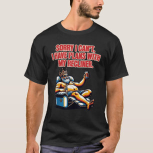 Entschuldige, dass ich mit meinem Rekordvorsitzend T-Shirt