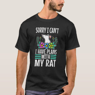 Entschuldige, dass ich mit meiner Rat Mouserat 5 k T-Shirt