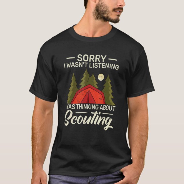 Entschuldige, dass ich nicht das Backpacking-Campi T-Shirt (Vorderseite)
