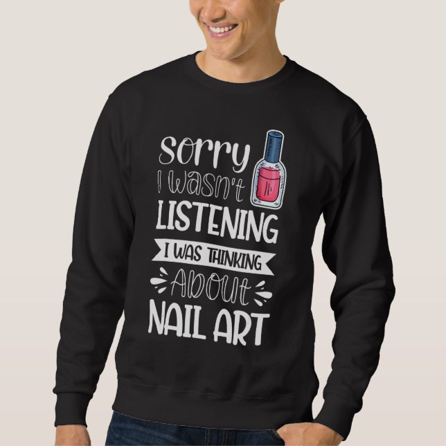 Entschuldige, dass ich nicht hörte, dass ich über  sweatshirt (Vorderseite)
