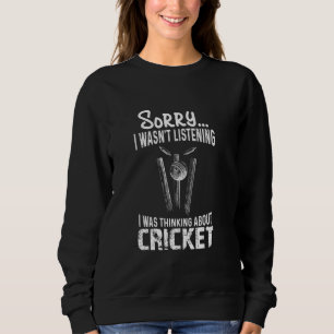 Entschuldige, dass ich nicht hörte, dass ich über  sweatshirt