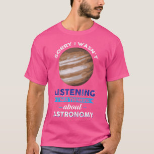 Entschuldige, dass ich nicht hörte, dass ich über T-Shirt
