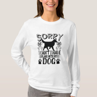 Entschuldige, dass ich Pläne mit meinem Dozent hab T-Shirt