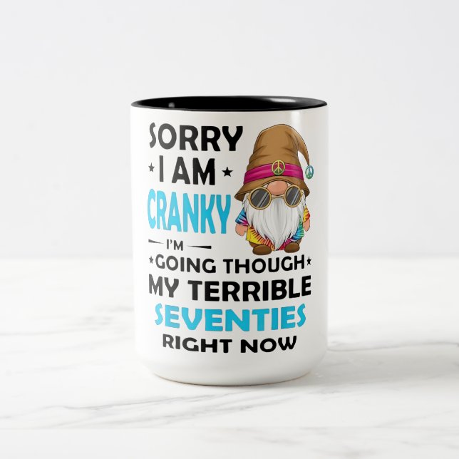 Entschuldige, dass ich seltsam bin, dass ich durch zweifarbige tasse (Mittel)