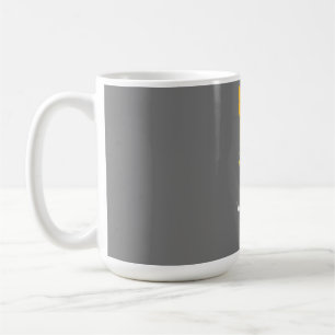 Entschuldige, dass ich spät dran bin kaffeetasse