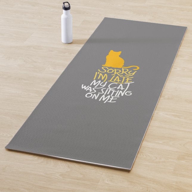 Entschuldige, dass ich spät dran bin yogamatte (Beispiel)