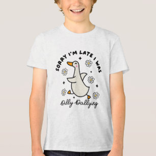 Entschuldige, dass ich zu spät war Tri-Blend shirt