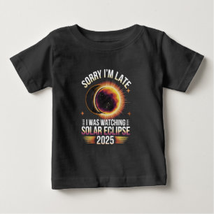 Entschuldige, dass ich zu spät war und die Sonnenf Baby T-shirt
