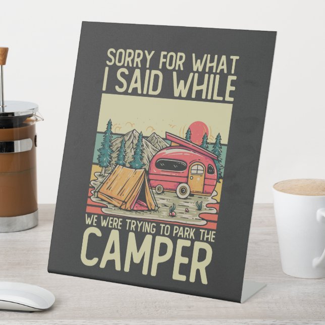 Entschuldige, was ich gesagt habe, während wir ver sockelschild (In Situ)