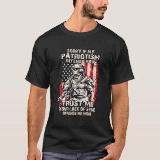 Entschuldige, wenn mein Patriotismus dir Vintagen  T-Shirt