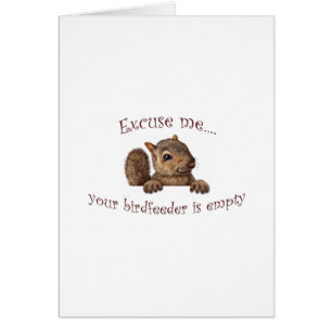 Entschuldigen Sie...Ihr Vogelzuführung ist leer